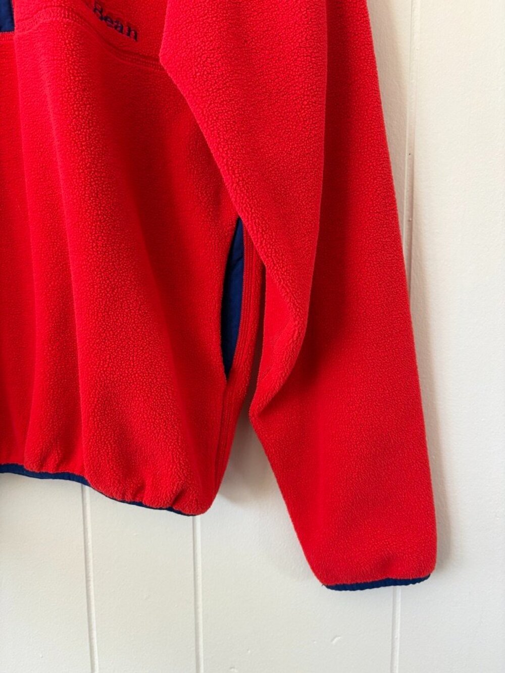 LLBean Classic Fleece Pullover - Picture 3 of 6